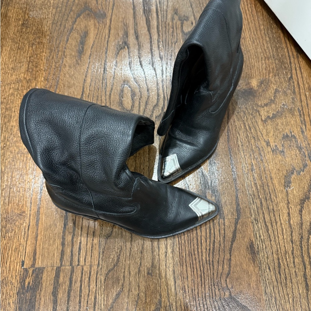 Dolce Vita Kamryn Black Heeled Boots size 7